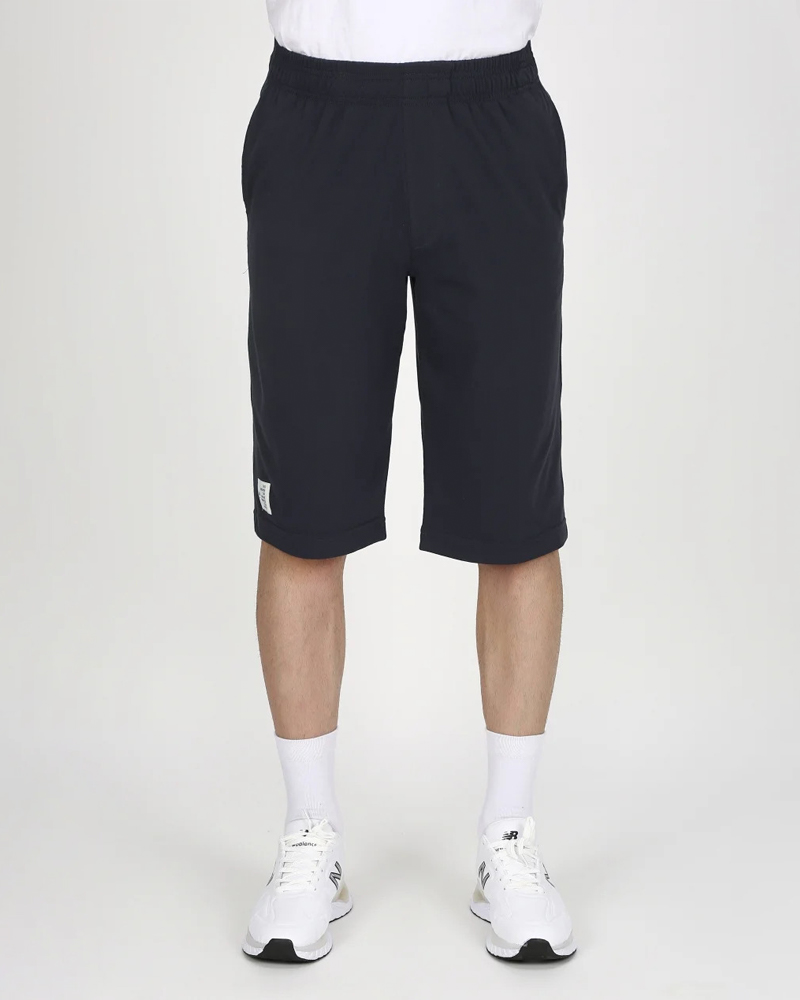 شلوارک مردانه نخی 3220 - خاکستری تیره