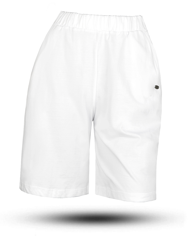 شلوارک راحتی زنانه 2947 - سفید