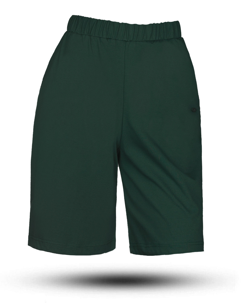 شلوارک راحتی زنانه 2947 - سبز تیره