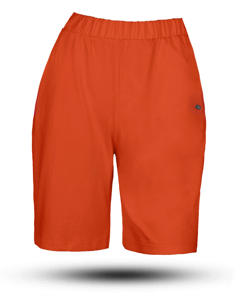 شلوارک راحتی زنانه 2947 - نارنجی