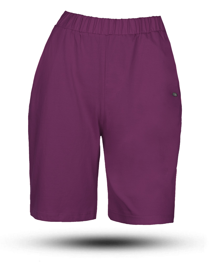 شلوارک راحتی زنانه 2947 - بنفش