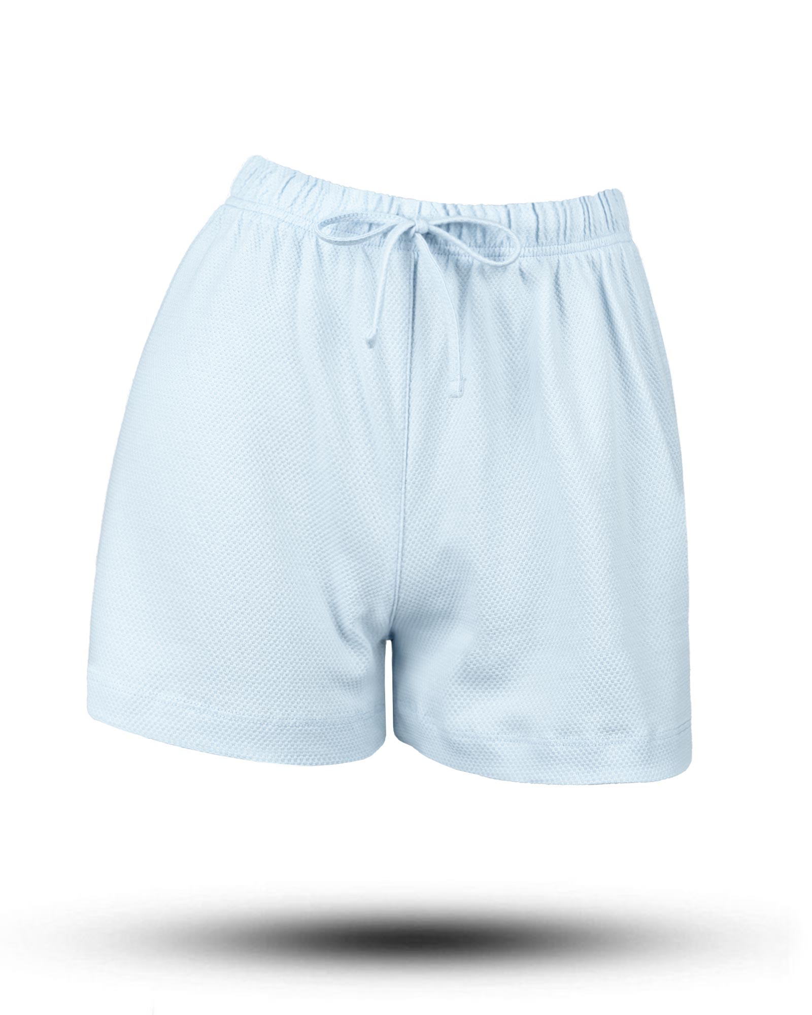 شلوارک بیسیک زنانه 3267 - آبی آسمانی