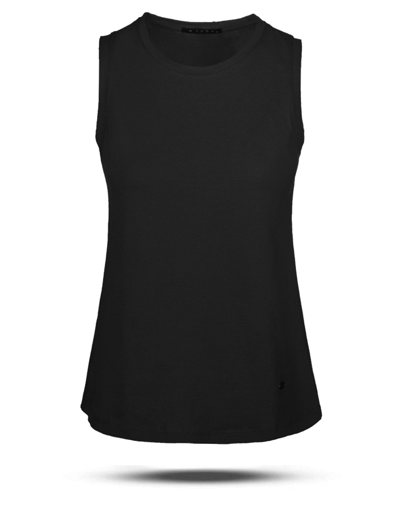 تاپ پنبه ای زنانه 2960 - مشکی