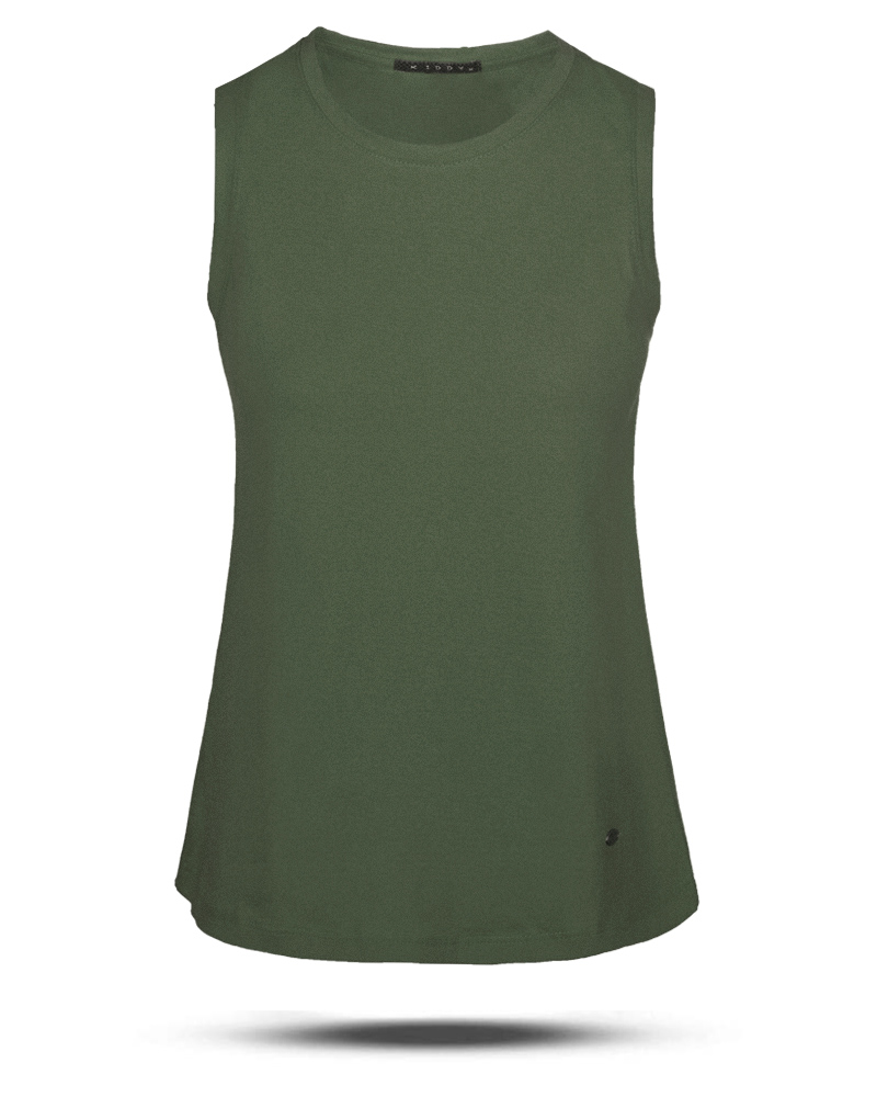 تاپ پنبه ای زنانه 2960 - زیتونى