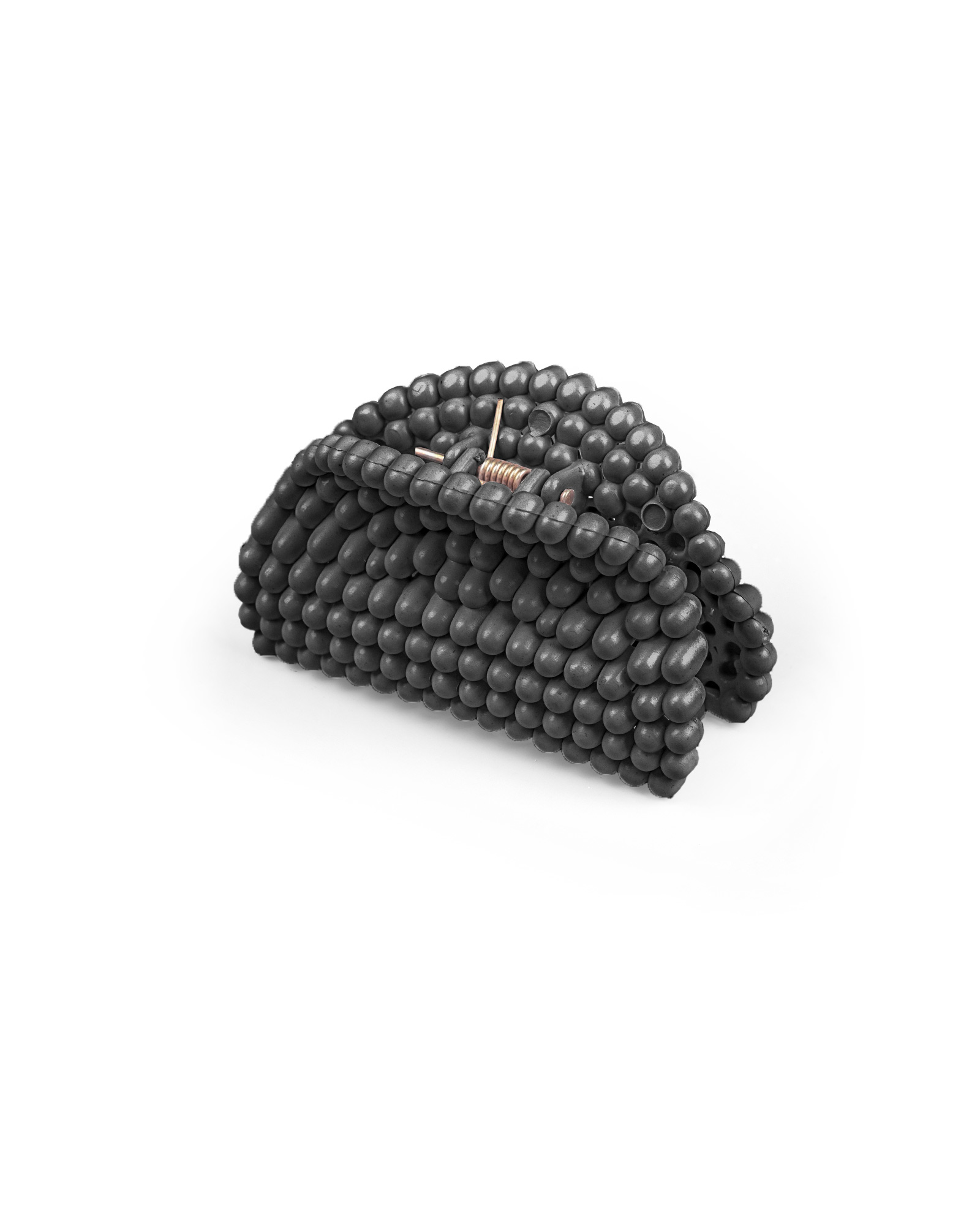 کلیپس مو مرواریدی 90286 - دودی تیره