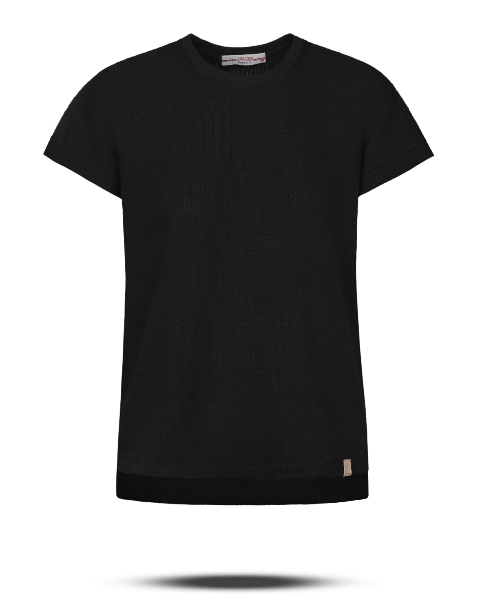 تیشرت زنانه ساده پنبه ای 3360 - مشکی