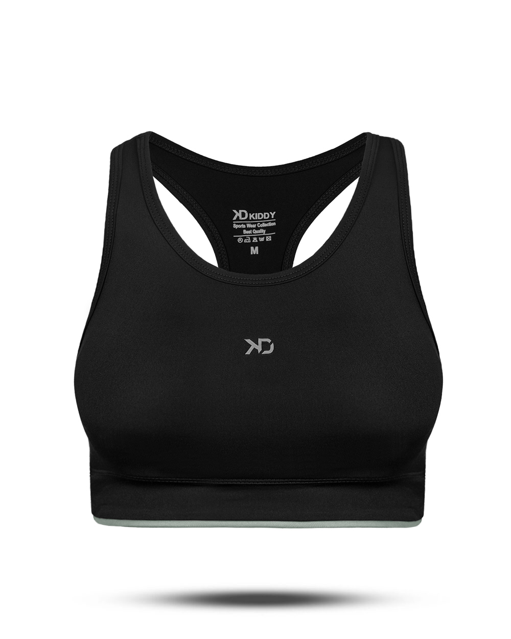 نیم تنه ورزشی زنانه 3032 - طوسی کمرنگ