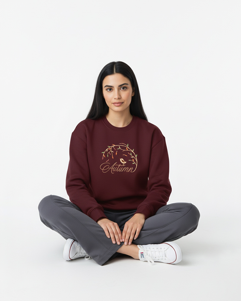 بلوز دورس توکرکی زنانه 4077 - عنابی