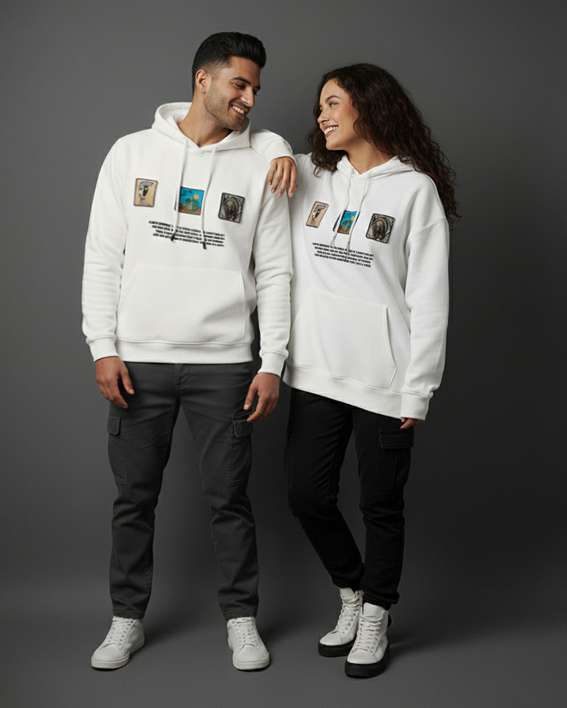 هودی دورس توکرکی یونیسکس 041765 - سفید