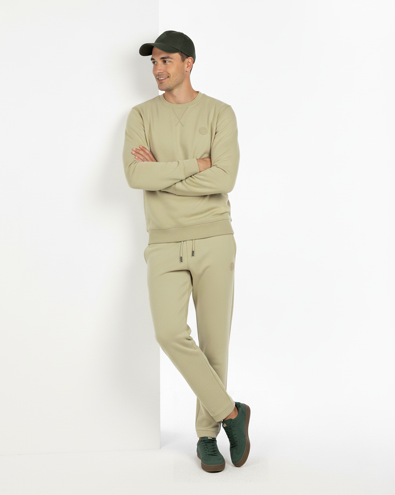 ست بلوز و شلوار دورس مردانه 031527 - کرمى