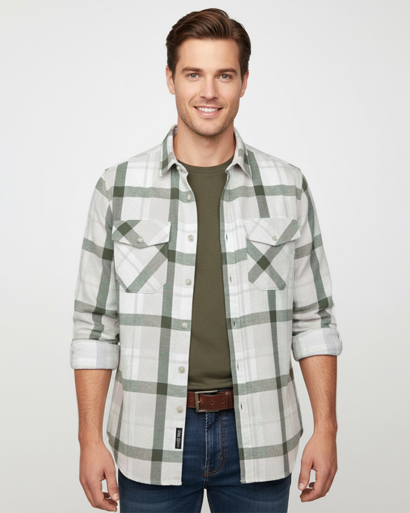 پیراهن پشمی مردانه 4513