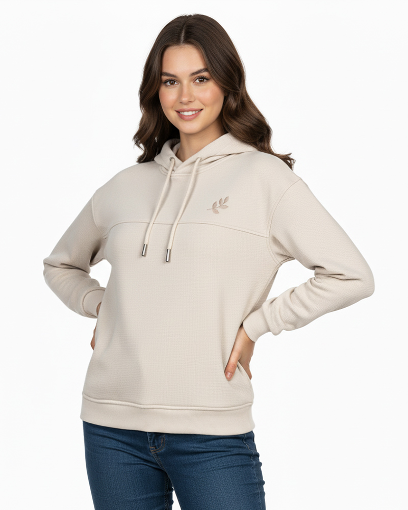 هودی دورس طرح برگ زنانه 4144 - کرمى