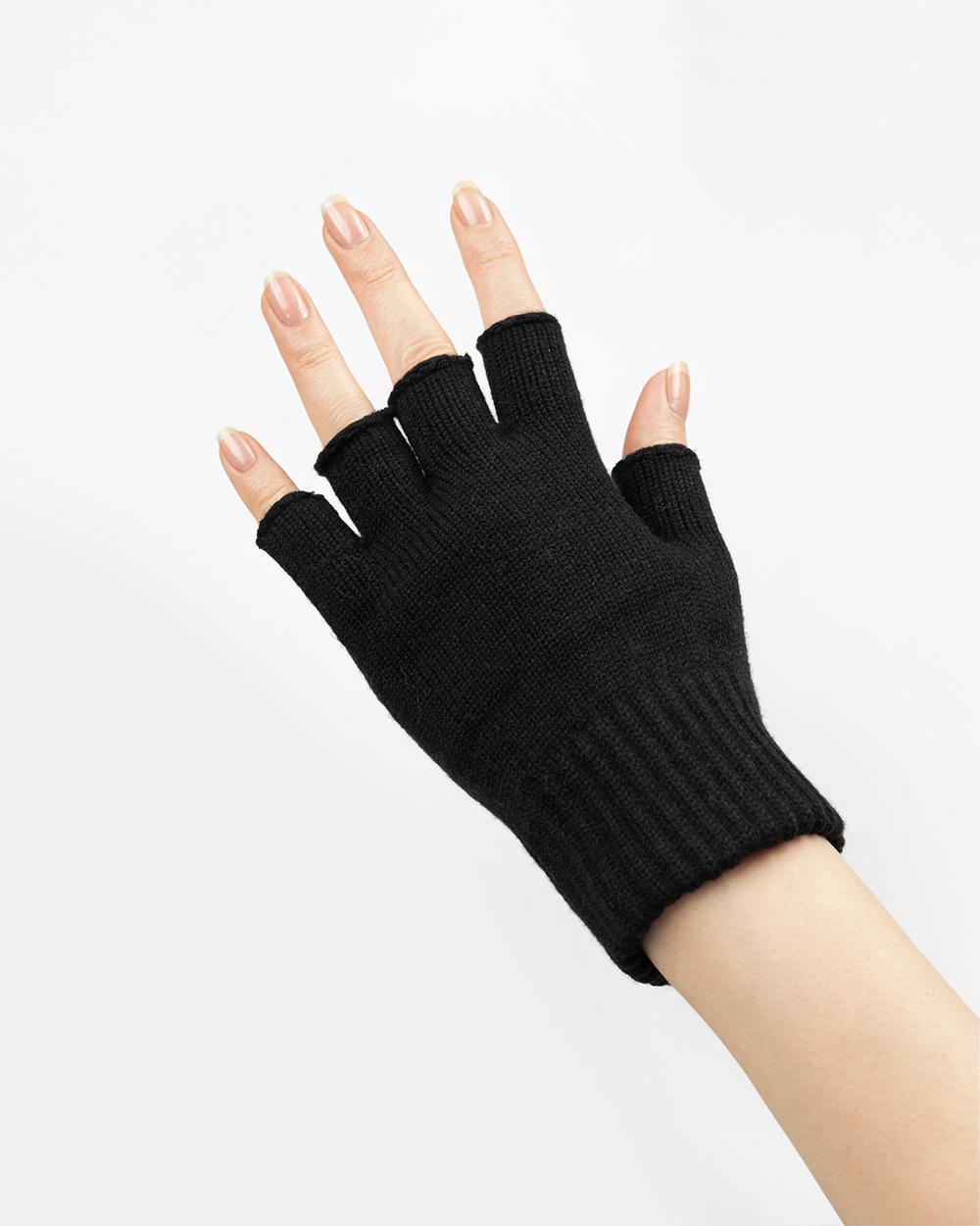 دستکش نیمه انگشتی مشکی 38031 - مشکی