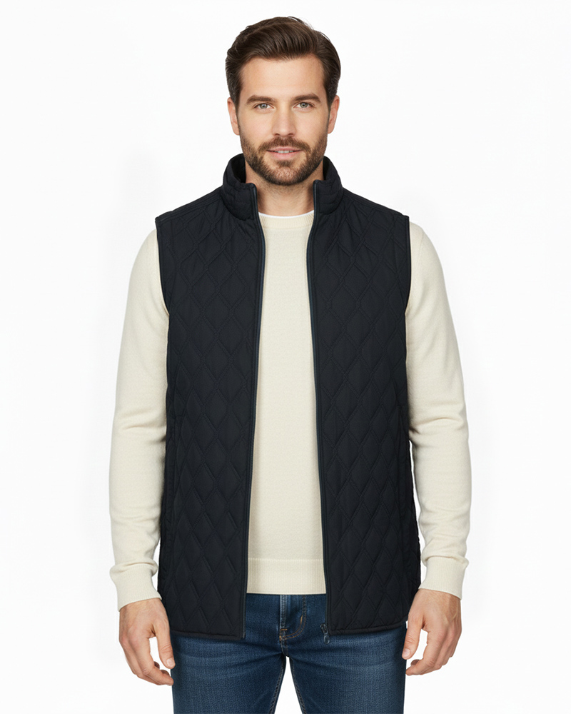 کاپشن پافر یونیسکس 6654 - سرمه‌ای تیره